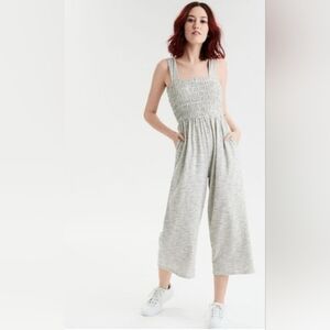 AE Striped Cozy Romper